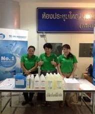 เปิดตัวผลิตภัณฑ์ทำความสะอาดและน้ำยาฆ่าเชื้อสำหรับเครื่องมือทันตกรรม ในงานประชุมวิชาการประจำปี ทันตแพทย์กองทัพบกประจำปี 2556