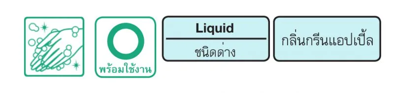 สบู่โฟมล้างมือ Green Apple (กลิ่นแอปเปิ้ลเขียว)